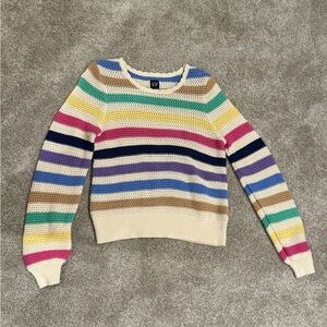 GAP Colorful Striped Sweater